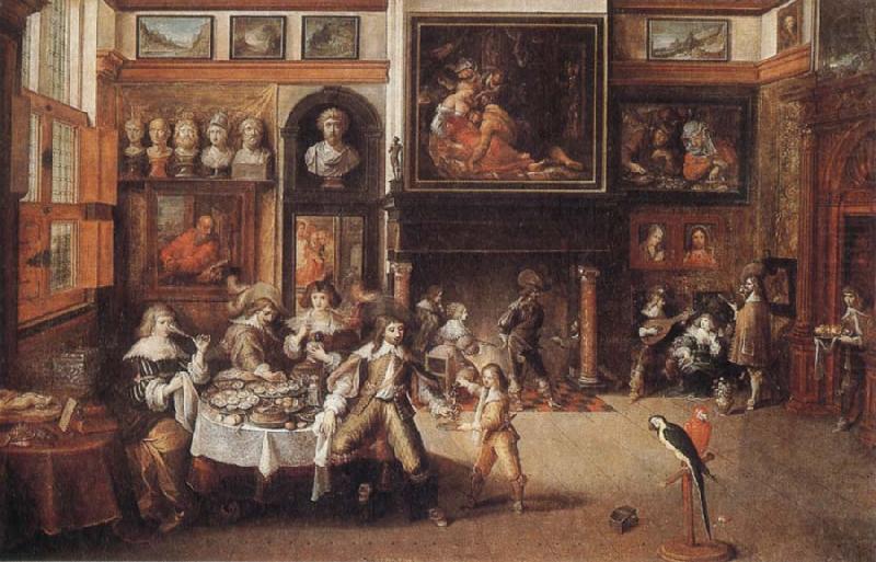 Supper at the House of Burgomaster Rockox, Frans Francken II